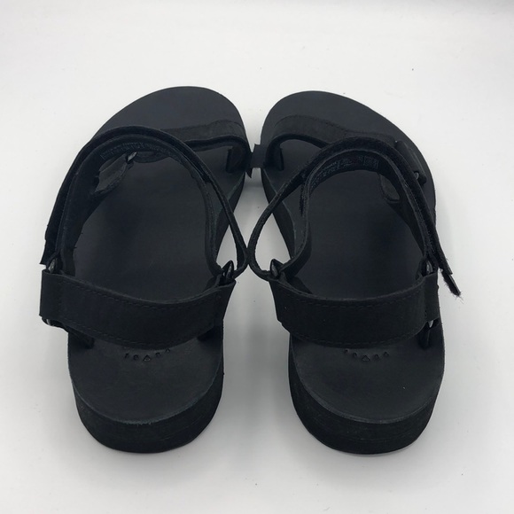 Teva Universal Midform Black Leather Sandals - Picture 4 of 6